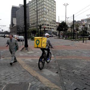 Plaza_Hermano_Miguel,_Quito_Glovo_app_Ecuador